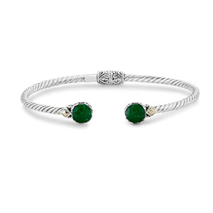 Glow Bangle - Emerald - May