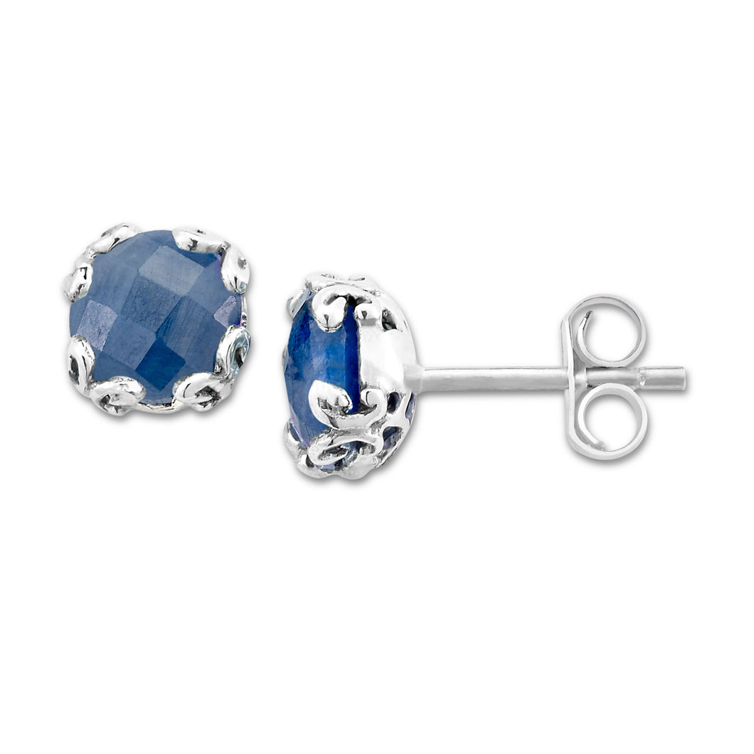 Glow Studs - Blue Sapphire - September