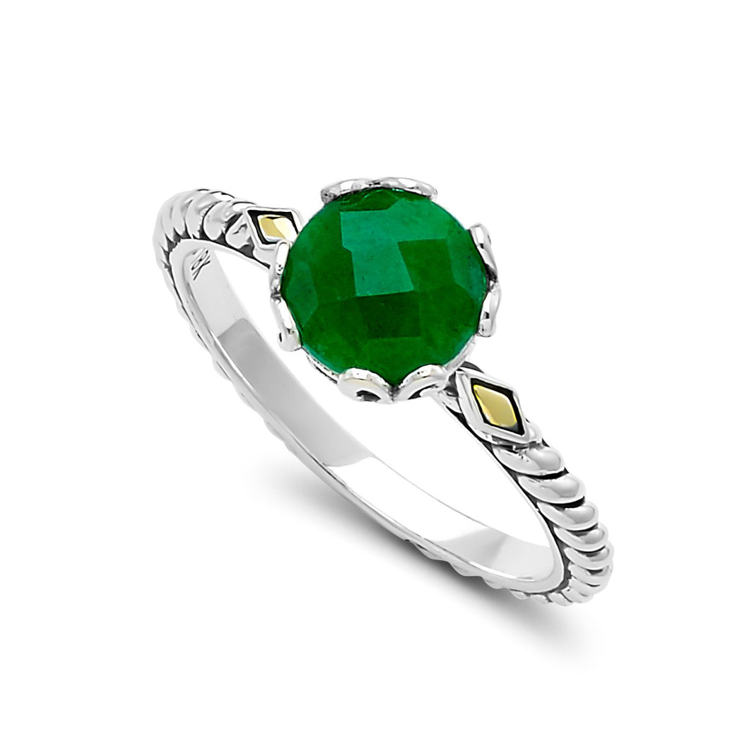 Glow Ring - Emerald - May