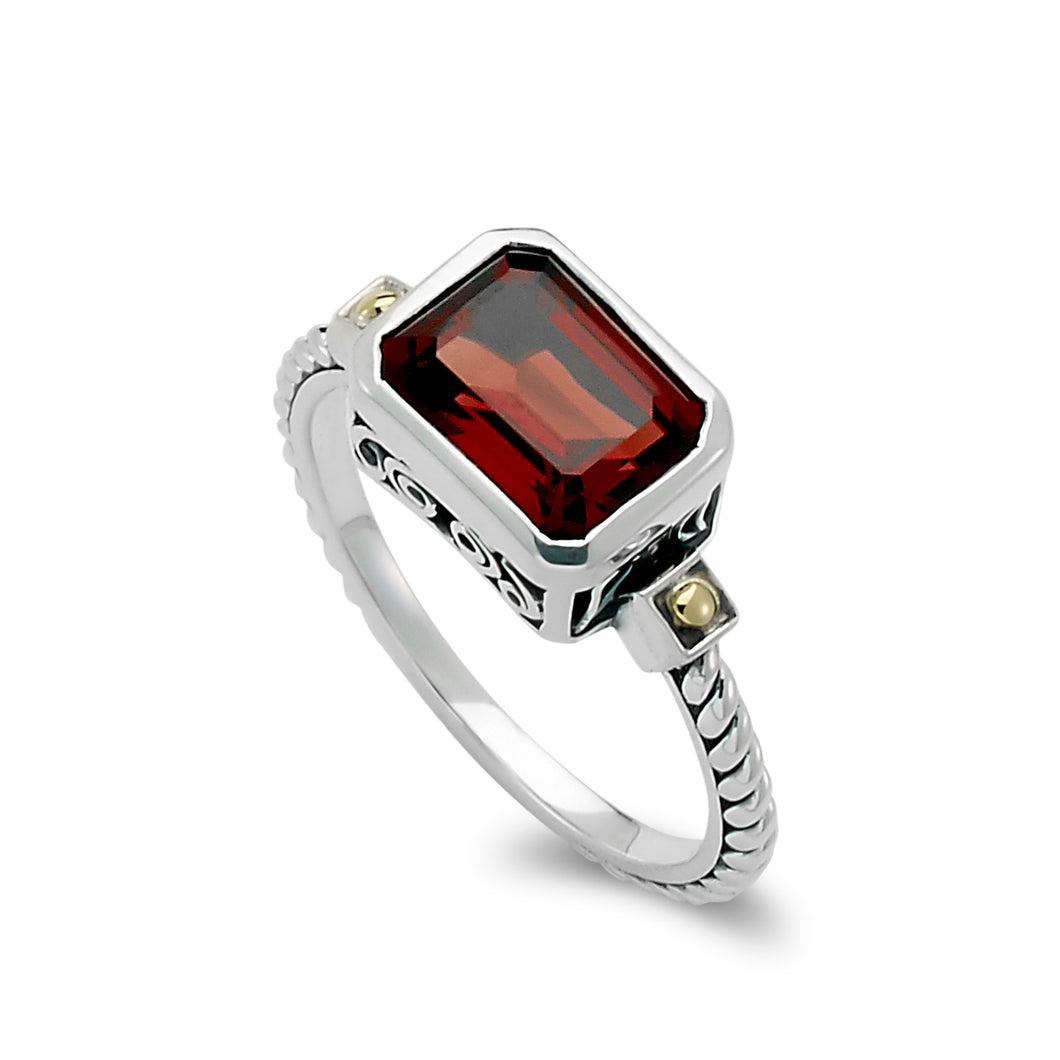 Eirini Ring - Garnet - January