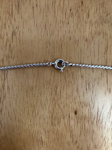 Van Dell Sterling Plum Necklace