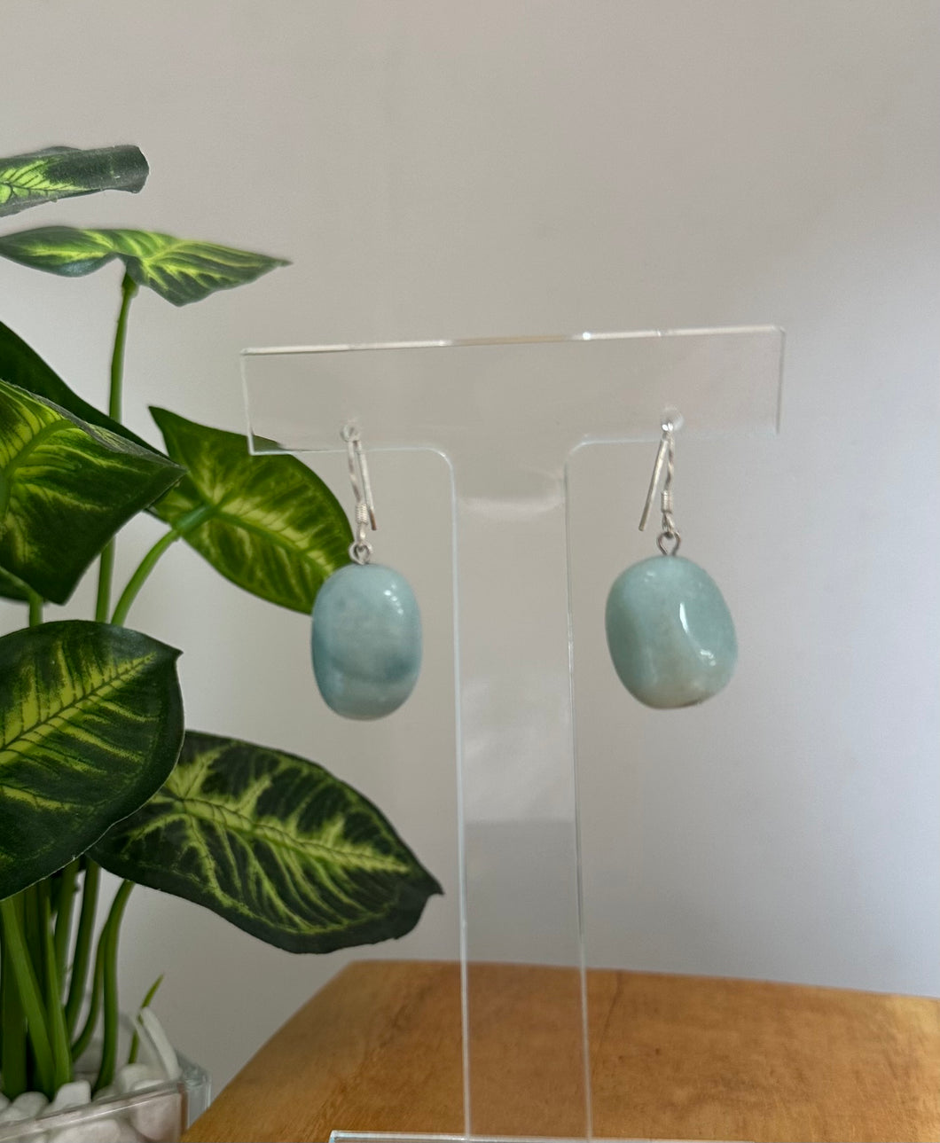 Simple Bead Drop Earrings