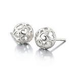 Delicate Hearts Earrings - 1310-0008