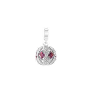 Princess Cut Zirconia Ornament - 2025-2528