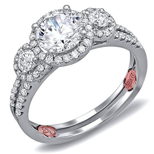Demarco Eternal Devotion Collection DW6024 18 Kt White Gold Ring w/ 0.52 Carats of Diamonds