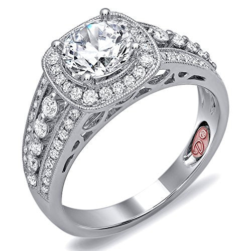 Demarco Eternal Devotion Collection DW6113 18 Kt White Gold Ring w/ 0.55 Carats of Diamonds