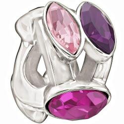 ZZZ Splendid Marquis Charm, Pink & Purple - 2083-0459