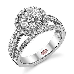 Demarco Eternal Devotion Collection DW5379 18 Kt White Gold Ring w/ 0.86 Carats of Diamonds