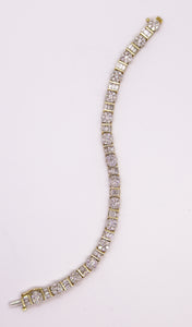 Diamond Tennis Style Bracelet