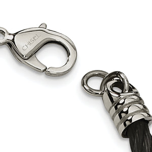 Stainless Steel Black Plated Bracelet